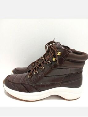 Ralph Lauren Rylee Leather Hiker, NEW, Size 7.5|EUR 38.5‎